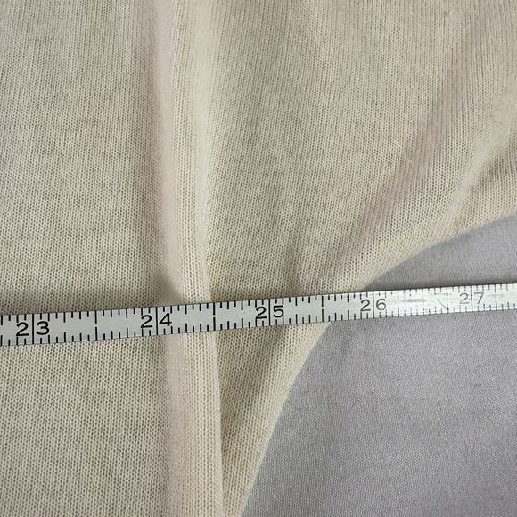 French Laundry Colorblock Knit Sweater Women's 18/20 Gray Cream - Picture 5 of 7